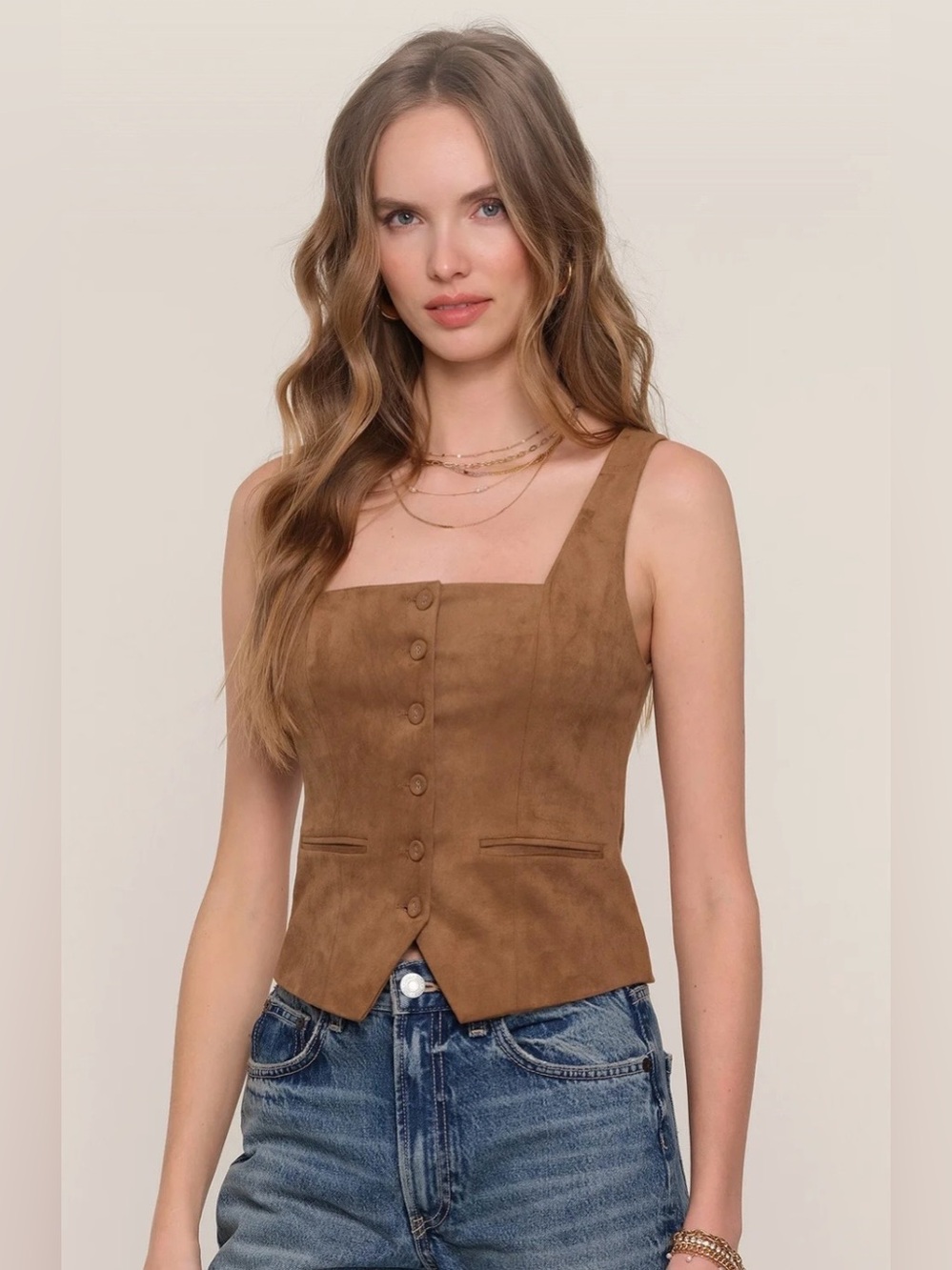 Heirloom Terra Vest Suede